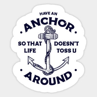 Have an anchor Sticker